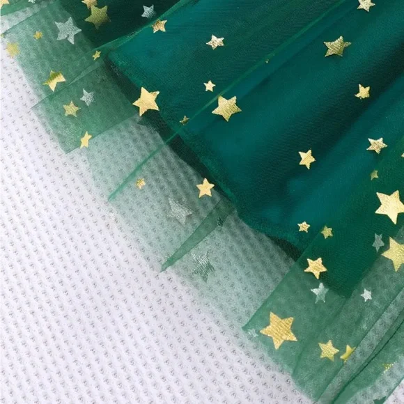 🎄 New Red & Green Holiday Handmade Outfit for Girls (Size 2-3 Years) 🎄 - Picture 5 of 8